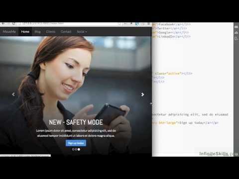 Bootstrap 3 Tutorial | Carousel Navigation