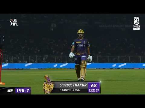 Shardul Thakur 68(29) vs RCB IPL 2023 ball by ball highlights