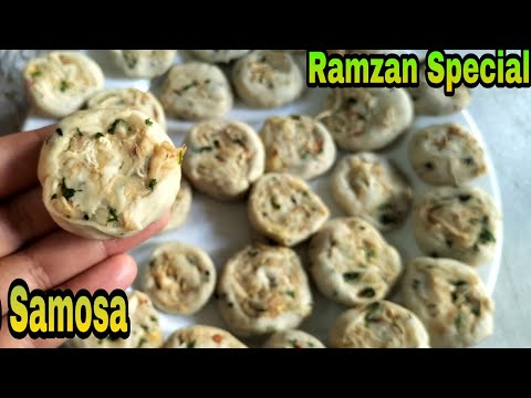 Quick and Easy Pinewheel Samosa recipe - Ramzan Special Recipes - One Bite Samosa - iftar snacks