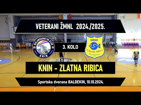 VETERANI ŽMNL: KNIN - ZLATNA RIBICA 1:0, 10.11.2024.