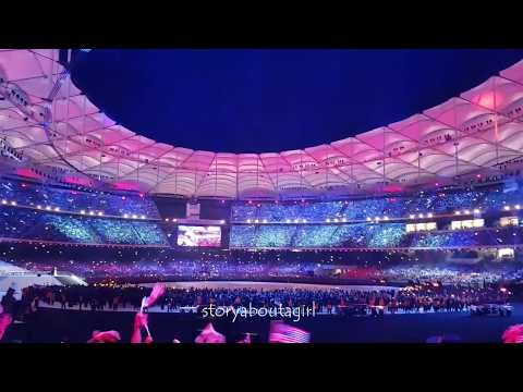 170830 Closing Ceremony 29th SEA Games 2017 | Ella - Standing In The Eyes Of The World