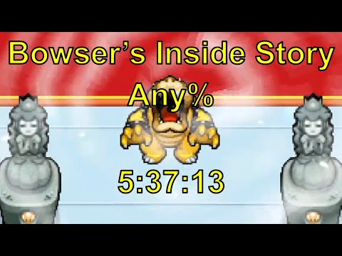 Mario & Luigi: Bowser's Inside Story | Any% speedrun in 5:37:13