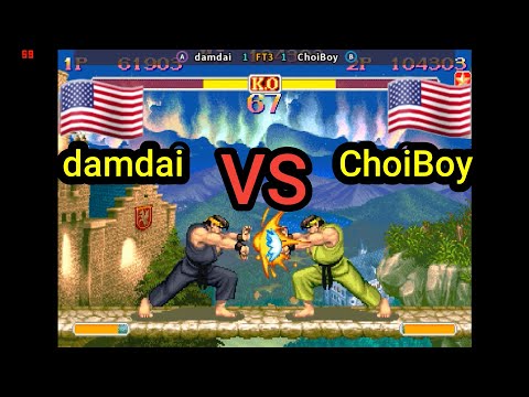 [Fightcade] Super Street Fighter II Turbo damdai vs ChoiBoy