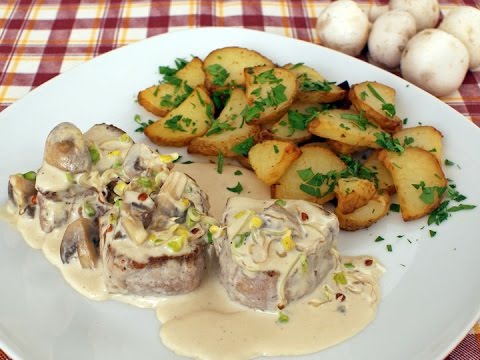 Svinjski medaljoni u umaku od šampinjona - Fini Recepti