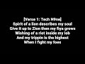 Tech N9ne - Face Off (Lyrics) (feat. Krizz Kaliko, Joey Cool, King Iso & Dwayne Johnson)
