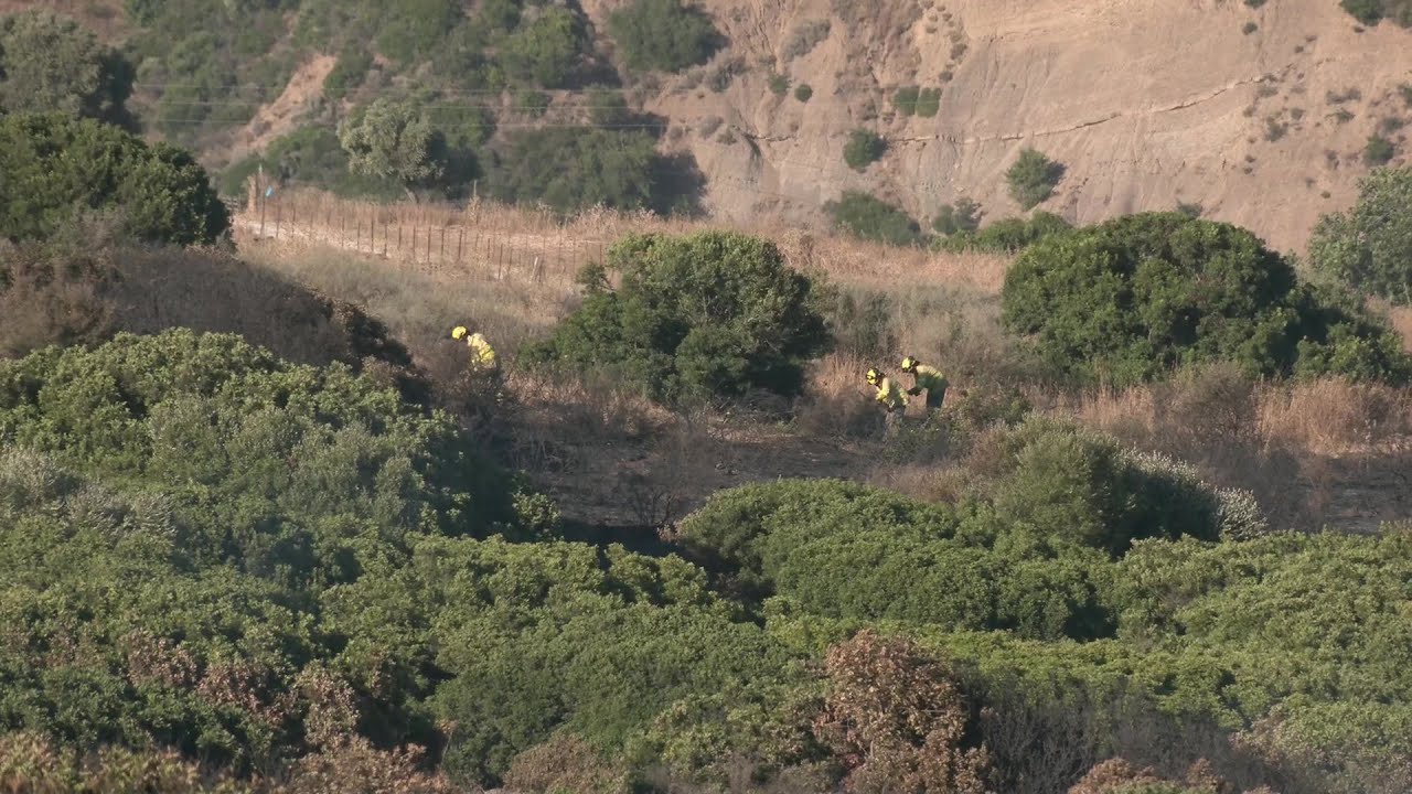 Se da por estabilizado el incendio de Casares