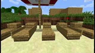 preview picture of video 'Minecraft - La maison d'un riche !'