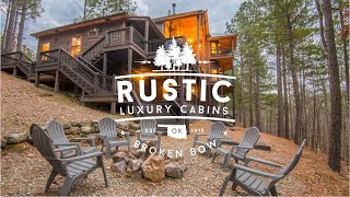 Cabins in Broken Bow & Beavers Bend | Rustic Mt Lodge (Tour)