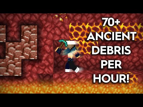 Minecraft - 2 Easy Ways to Find Ancient Debris/Netherite