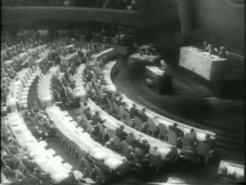 The UN: Castro, Sukarno, King Hussein, Khrushchev Outburst 1960/9/29