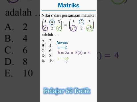 matriks kelas 11 kurikulum merdeka #matematika