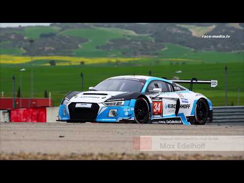 Audi R8 LMS GT3 Hankook 12H Navarra 2018 Edelhoff Car Collection Motorsport race-media.tv Onboard