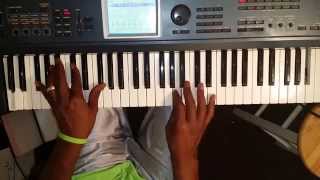 How to play Seventeen by Musiq  Soulchild on piano.