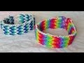 Браслет Тройной рыбий хвост, Радужки Rainbow Loom 