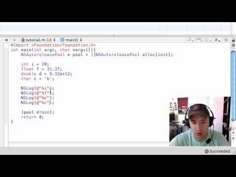 Objective C Programming Tutorial - 9 - Data Types and Other Stuff