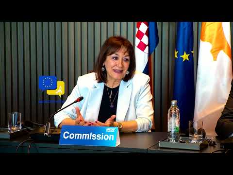 Video Thumbnail: EU Commissioner Dubravka Šuica pushes for a new Mediterranean partnership with Europe 🇪🇺🌍⚓