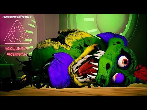 KEMATIAN BUAYA JAHAT MONTY! Five Nights at Freddy's: Security Breach GAMEPLAY #3