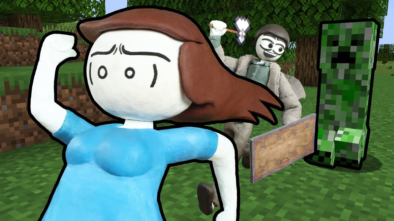 Rebecca Parham's First Time Playing Minecraft