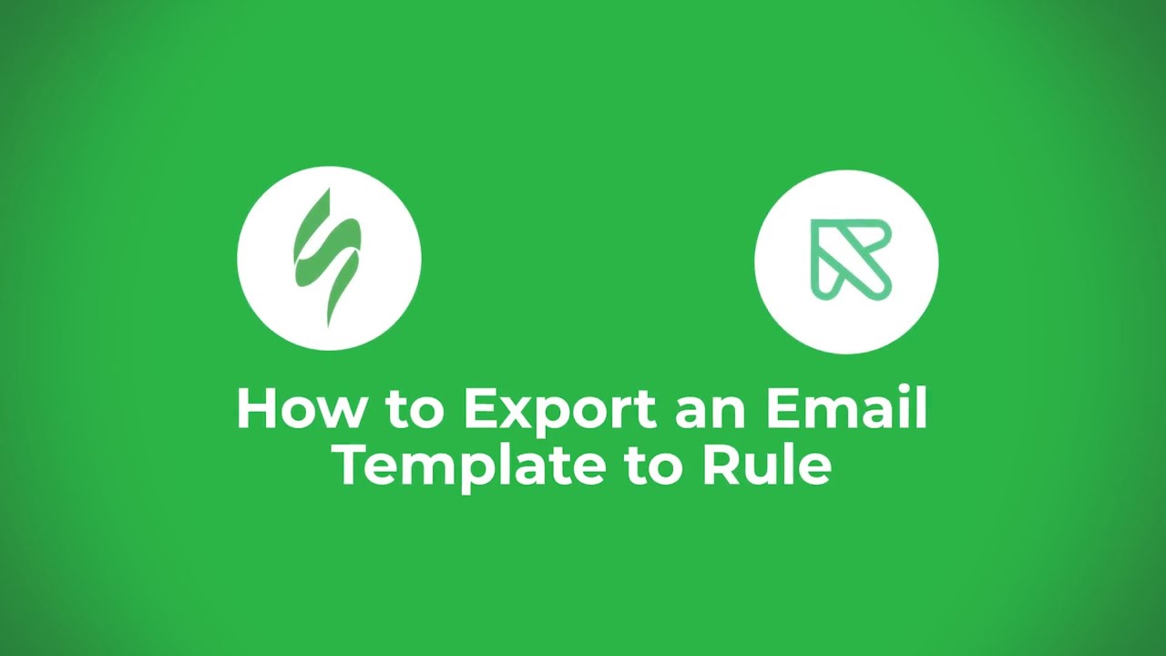 How to create email template and send it to Rule