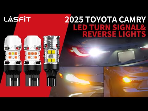 2025 Toyota Camry LED Turn Signal& Reverse Lights [Install & Review]
