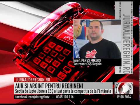 AUR ŞI ARGINT PENTRU REGHINENI (2014 08 19)