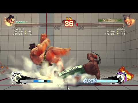 SSFIVAE~ E.Honda (o wa re jp)  vs. DeeJay (ukeuke) HD