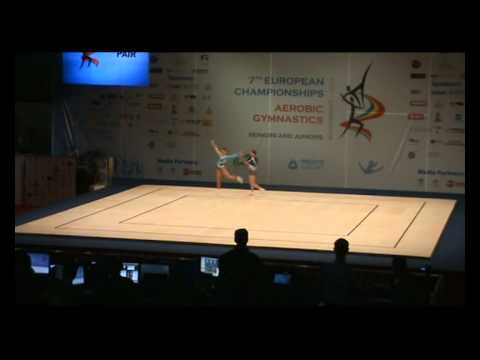 EM 2011 Sports Aerobics  SPAIN  Moreno Sara Lli Vicente