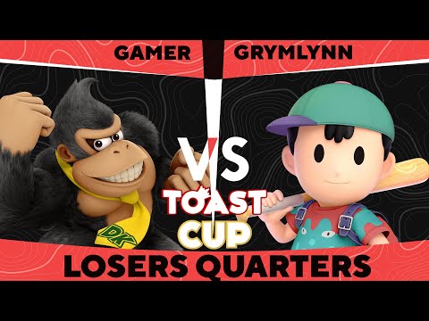 Losers Quarters - Toast CUP #1 - Gamer (Donkey Kong) vs Grymlynn (Ness)