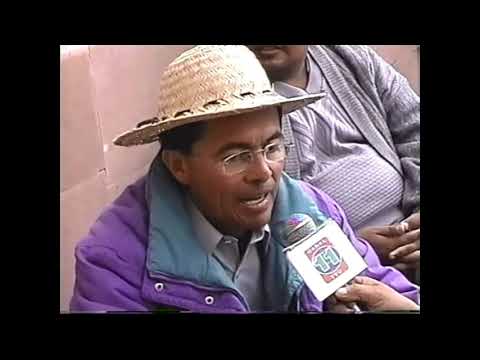 Marcha Patacamaya La Paz  Lucha por el presupuesto