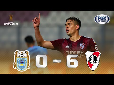 Gols e lances de Binacional x River Plate