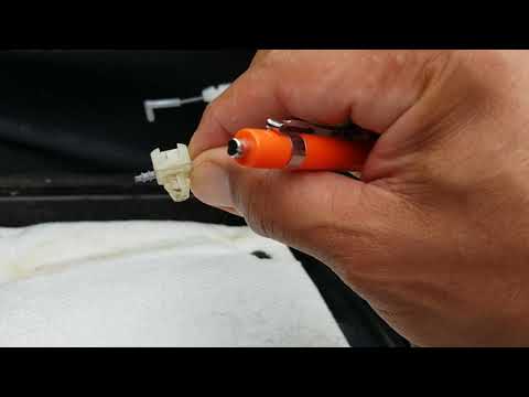 How To Remove 2009-2014 Acura TSX Door Mirror.