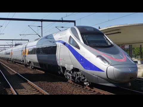 German Trains: Cisalpino ETR610 Under Test In Wolfsburg, Sept 2010