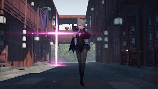 【4K / MMD / Genshin Impact】Lynette - Panama | #原神 #リネット