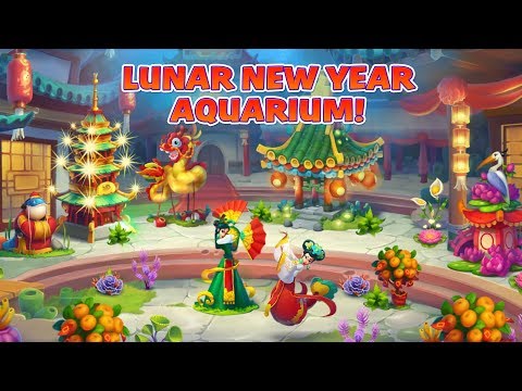 Fishdom — Lunar New Year aquarium preview