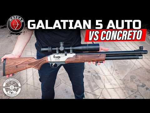 BONITA E POTENTE! Hatsan Galatian 5 AUTO 6.35mm