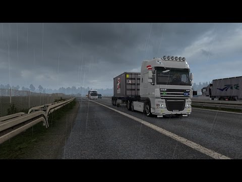ETS2 DAF XF 105 + ProMods 2.10 - Mannheim - Milano