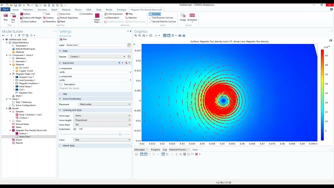 Introduction to Modeling Coils in Comsol Multiphysics (AC/DC MODULE - MAGNETIC FIELD)