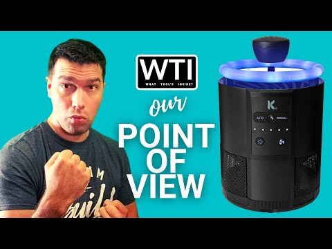 Katchy Mosquito Trap Zapper - WTI product video review