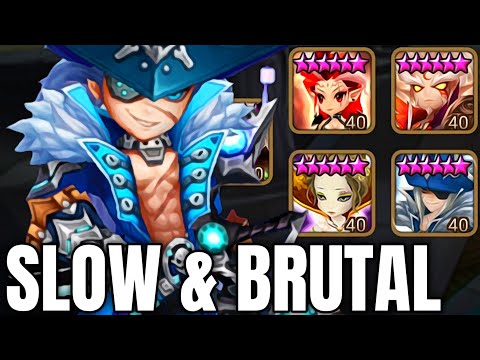He Snail Cleaves his Enemies with Broken DMG! - Summoners War