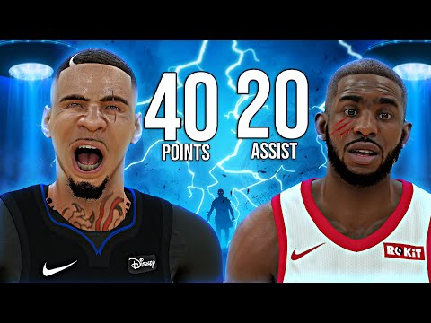 NBA 2K19 MyCAREER - INSANE 40 POINTS 20 ASSIST! Embarrassing CP3!