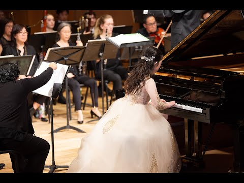 Concerto Romantique by Catherine Rollin, played by 11 years Crystal Pan