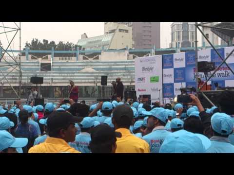 Benny Dayal Performing on Beat Diabetes Walkathon @ Bangalore
