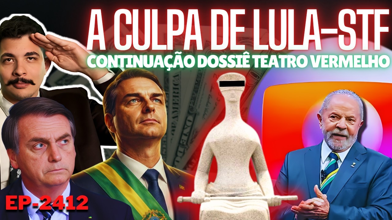Tarifaço: Flávio SALVA e GLOBO Expõe a CULPA de LULA e STF + Continuação DOSSIÊ TEATRO VERMELHO