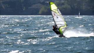 preview picture of video 'Windsurf - Cremia, 15 aprile 2014 - North'
