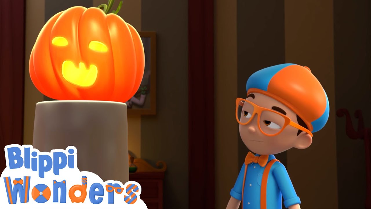 Celebrate Halloween With Blippi Wonders | Blippi Wonders | Fun Adventure Friends #Shorts