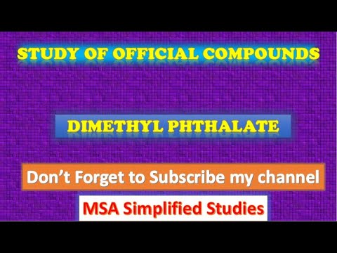 Dimethyl phthalate dmp