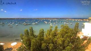 preview picture of video 'HD Webcam Time Lapse - La Savina - Formentera'