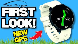 FIRST LOOK! New GPS Watch - Shot Scope G6 Golf Watch