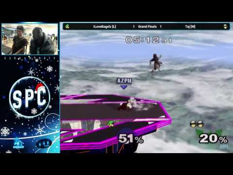 SPC33 Grand Finals - ILoveBagelz (Luigi) vs Taj (Captain Falcon/Marth)