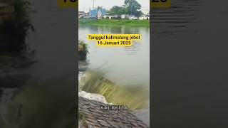 Download lagu Kalimalang embankment broke due to prolonged heavy rain #kalimalang #videoahorts mp3
